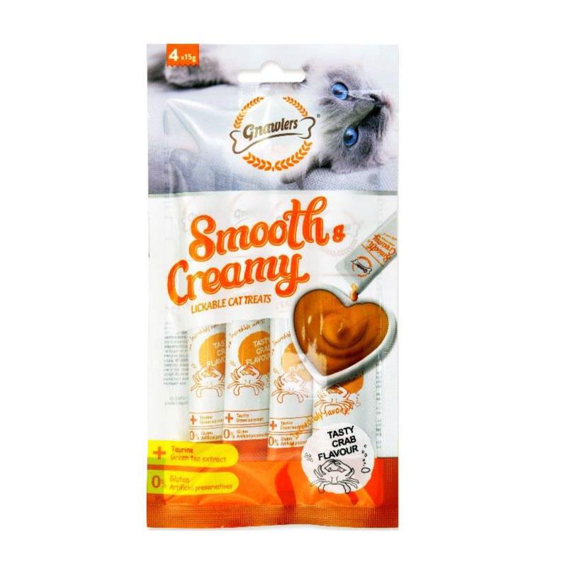 بستنی گربه حاوی تائورین با طعم خرچنگ gnawlers