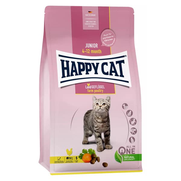 غذای خشک سوپر پرمیوم مرغ بچه گربه از 4 ماهگی تا 12 ماهگی 10kg