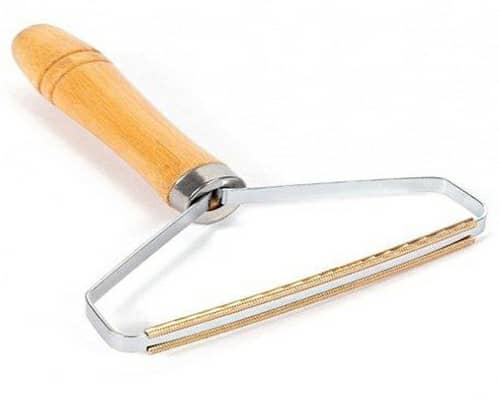 پرزگیر دوطرفه دسته چوبی zarix