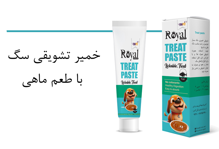 خمیر تشویقی رویال کوکو با طعم ماهی